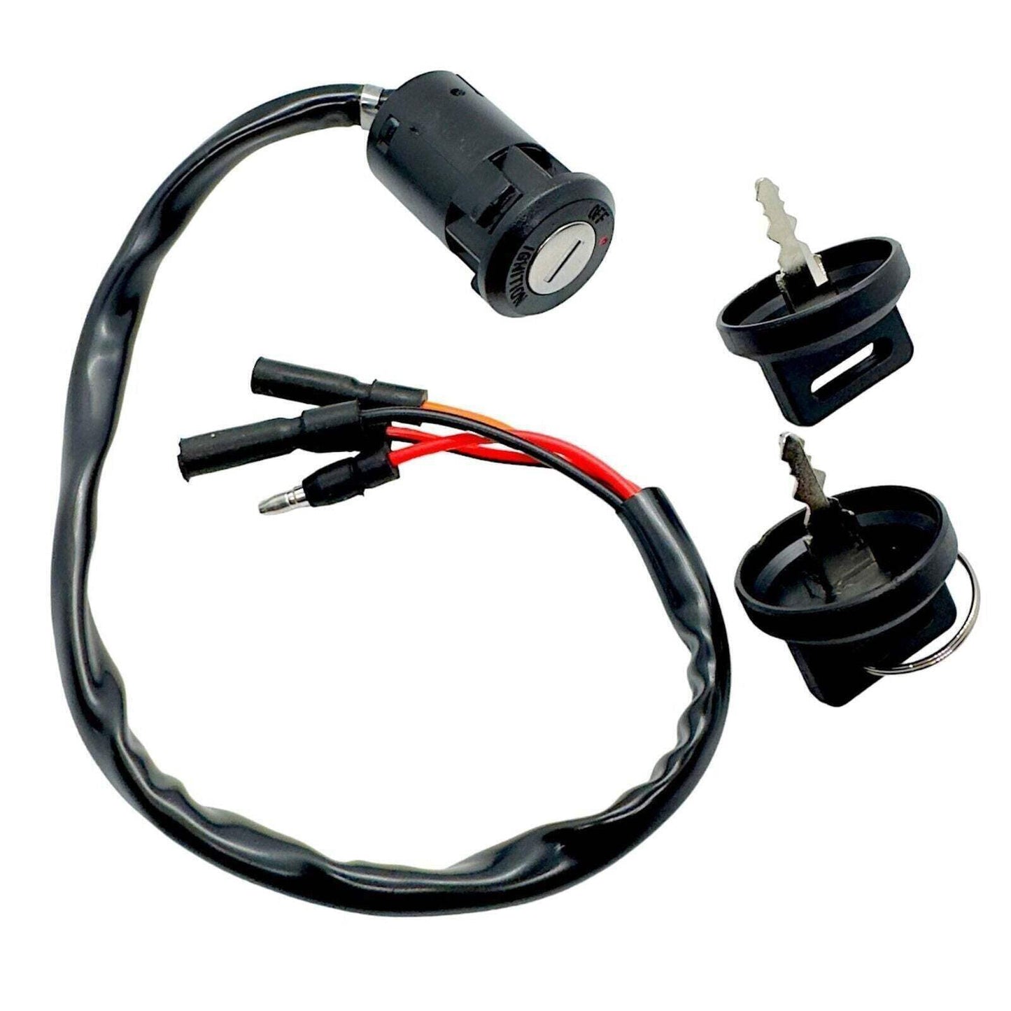 Replacement Ignition Key Switch [35100-HM5-671, 35010-HC4-670] Compatible with H