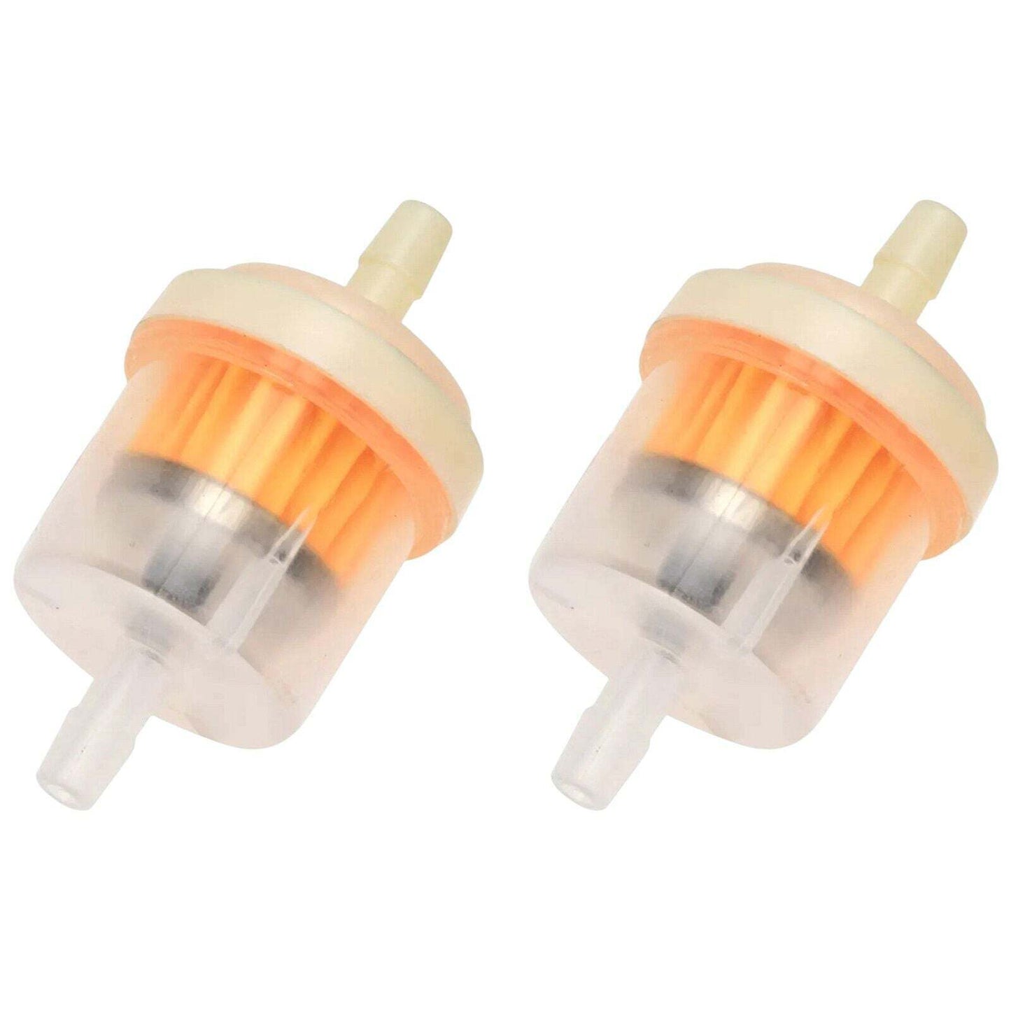 (2-Pack) 1/4" 6mm-7mm Gas Inline Fuel Filter, with magnet, Fit for ATV Scooter M