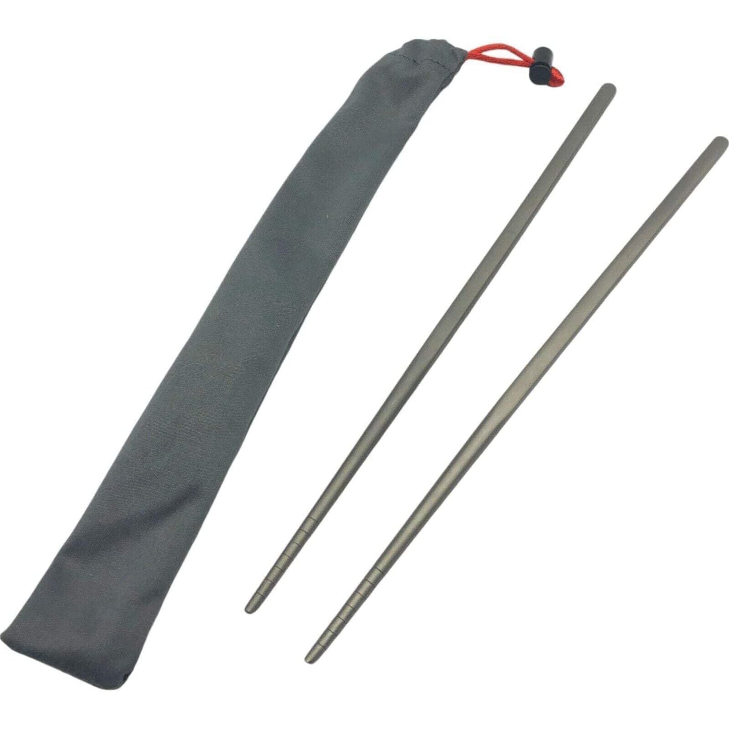 Titanium Chopsticks with Travel Case [15-25 Grams Total Weight] (230MM) 9 inches