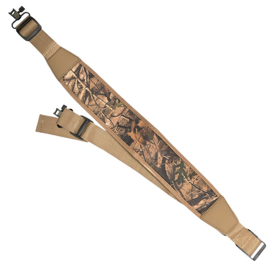 Adjustable Two Point Rifle Sling with Padded Neoprene Shoulder Strap, 23-52 inch