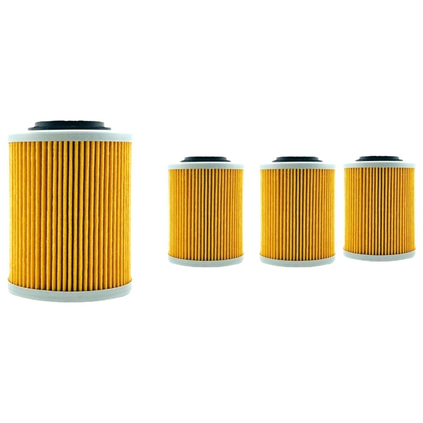 Can-Am Maverick X3 R MAX Oil Filter 420956123 4-Pack Replacement for Maverick 1000 X3 Models 2013-2023 Turbo Compatible Oil Filter