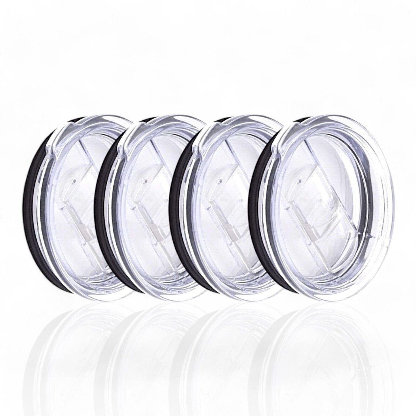[4-Pack] 30oz 40oz Slide Top Lid Fits YETI RTIC Ozark 3.75" 4-PACK Replacements