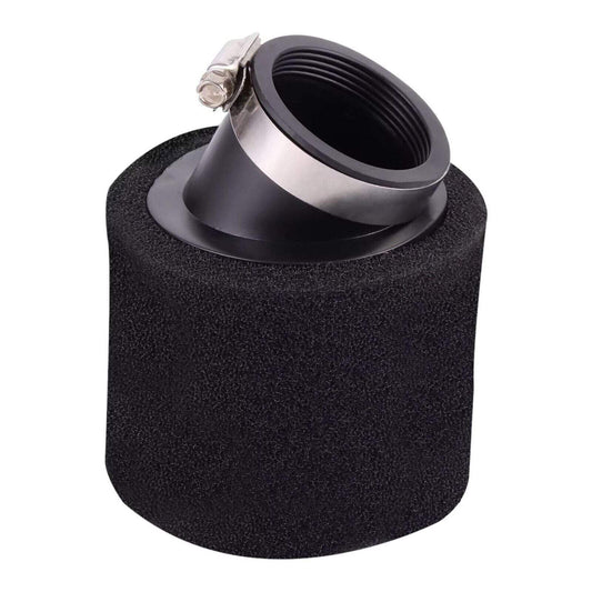 Small Engine 38mm Black Foam Air Filter Angled