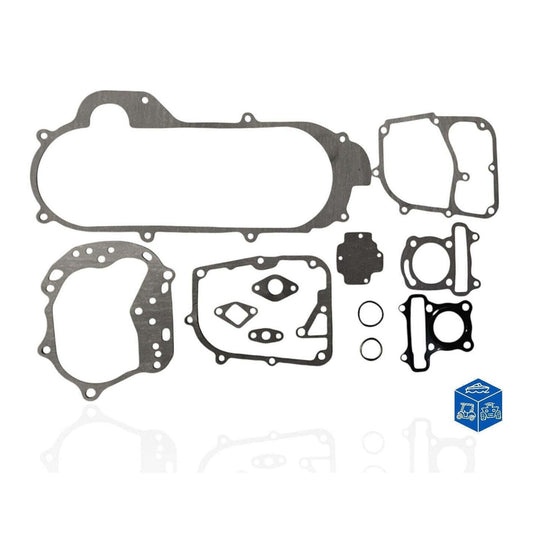 GY6 50cc Engine Gasket Rebuild Set Compatible with TaoTao Buyang Coolsport Lifan Kazuma SUNL Complete Gaskets for Overhaul Gasket Kit