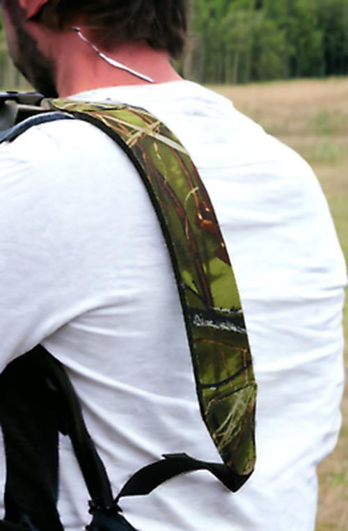 NEOPRENE Waterproof Camo Deep Woods Gun Strap Sling with Metal Swivel Clips, Cam
