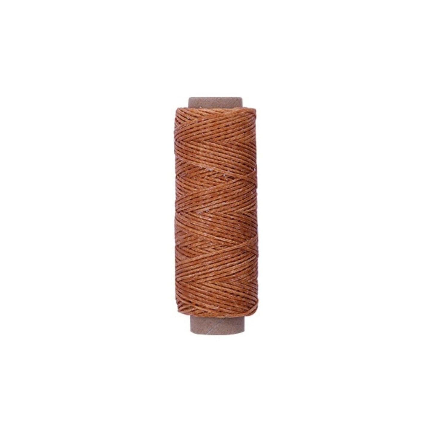 Light Brown [Coffee] Premium Waxed Polyester Thread for Leather Crafting, 1mm x