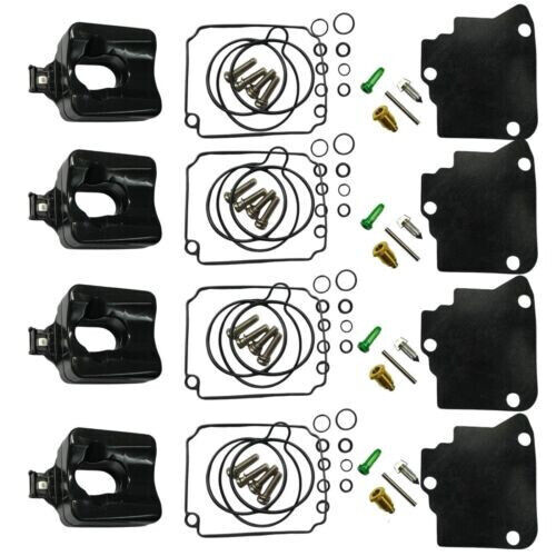 Carburetor Rebuild Kit [67F-W0093-00-00] Compatible with Yamaha F75 F80 F90 F100