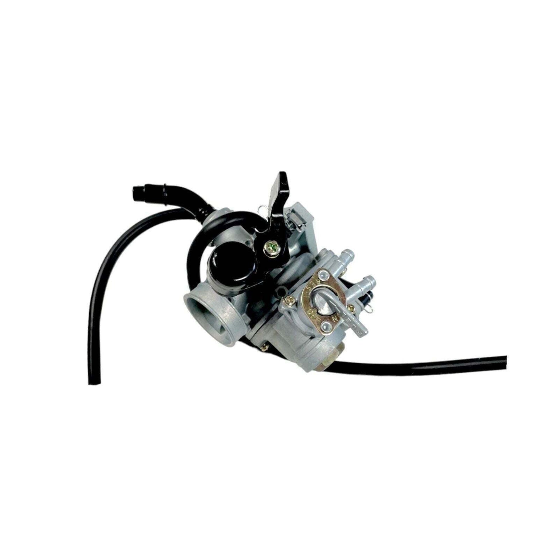 Replacement Carburetor 16100-HF7 for Honda Sportrax 90 ATV 1995-2005, OEM Quality, Hand Choke Lever, Fuel Valve Switch, Reliable Performance Carburetor