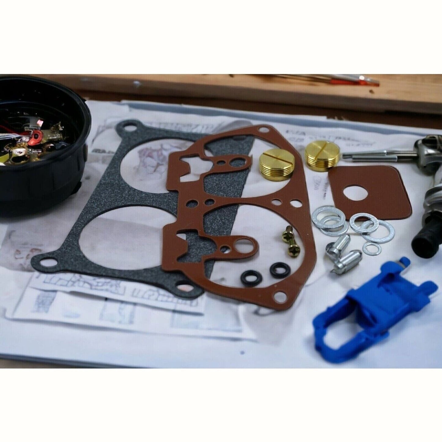 Compatible with Yamaha Carburetor Repair Kit Compatible with V4 V6 Outboard