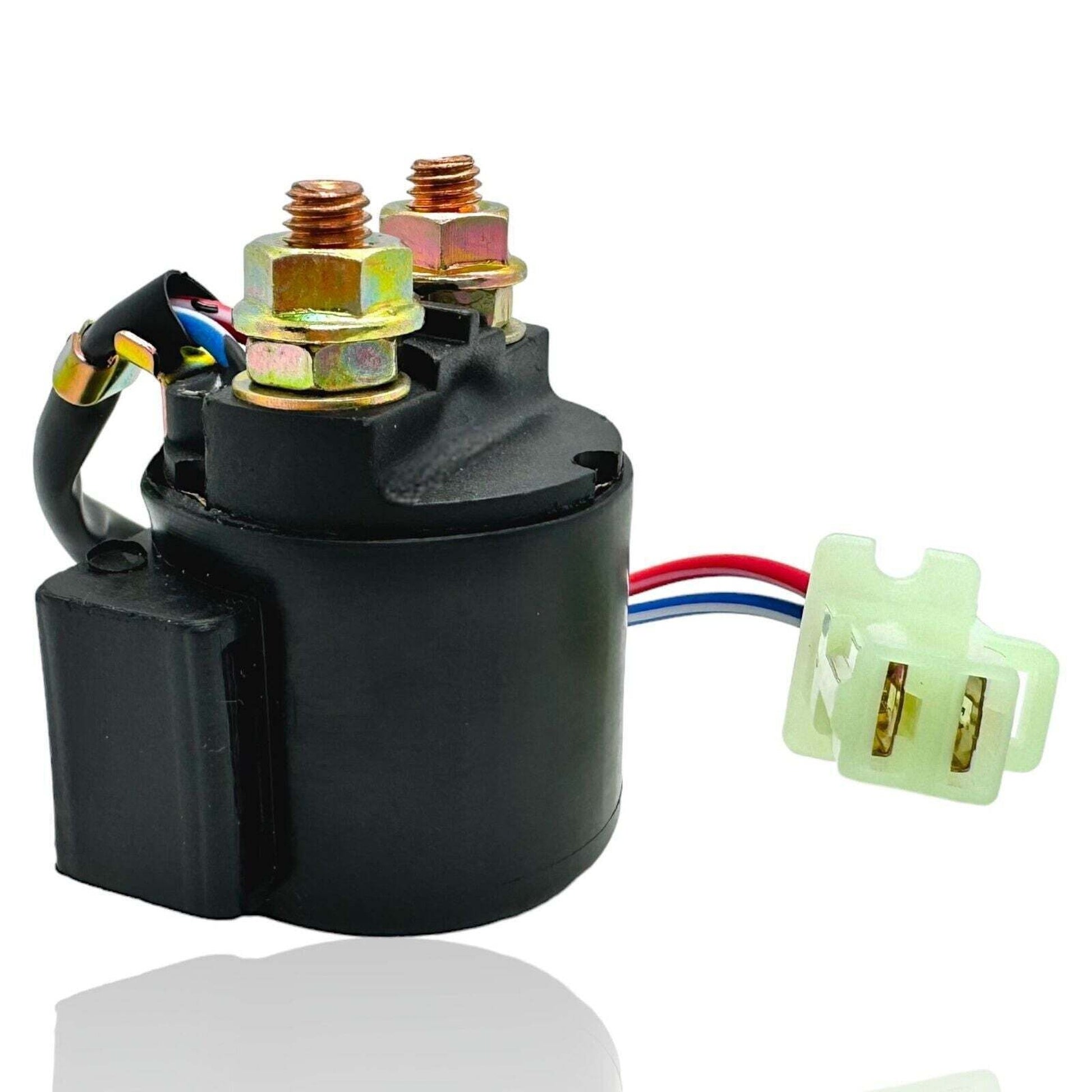 Starter Relay Solenoid Fits Yamaha YFM350 YFM400 YFM600 ATV Warrior 350X Wolverine 350 Big Bear 350 Kodiak 400 Grizzly 600 Grizzly125 Relay Solenoid