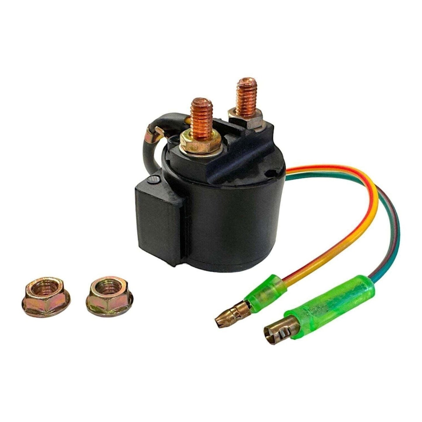 2-Pack Starter Relay Solenoid for Vintage Honda Motorcycles CB350 CB400 CB500 CB550 CB750 CM400 CM450A Goldwing Nighthawk Relay Solenoid