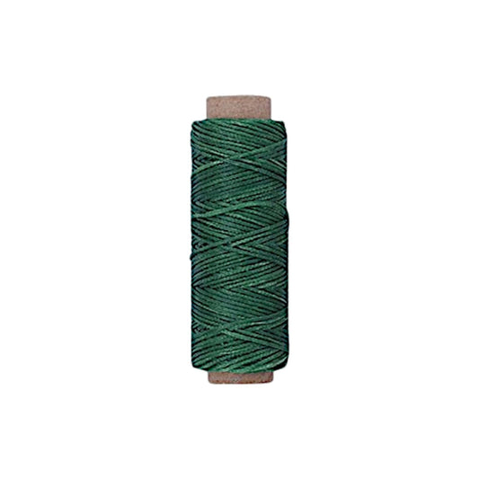 Grass Green [Light] Premium Waxed Polyester Thread for Leather Crafting, 1mm x 1