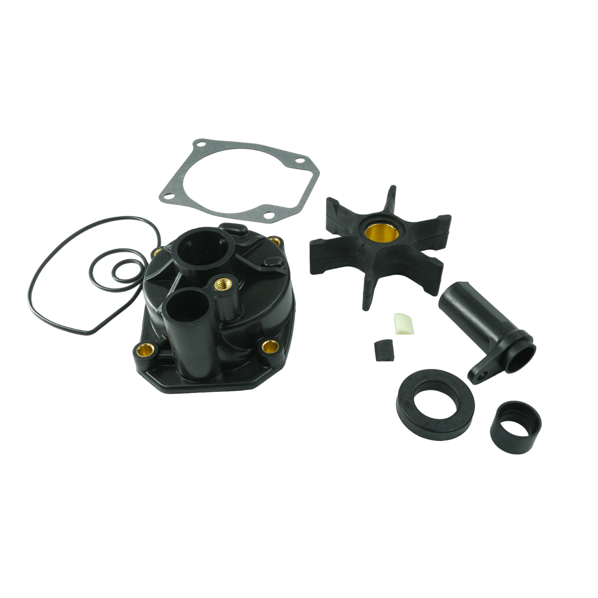 Water Pump Impeller Kit 432955 Fits Johnson Evinrude 60-75HP Outboards 1986-2001, Complete Repair Kit for Optimal Engine Performance Water Pump Impeller Kit