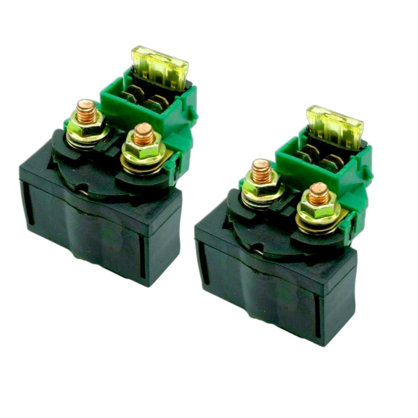 2-Pack Starter Relay Solenoid Fits Kawasaki Bayou 220 KLF220 1988-2002 250 KLF250 2003-2010 OEM Replacement Parts for ATVs Relay Solenoid