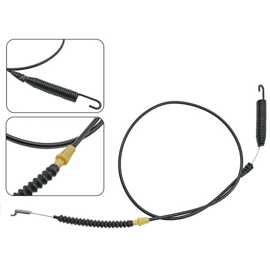 Replacement Deck Engagement Cable for Cub Cadet LTX1040 LTX1042 LTX1045 LTX1046 LTX1050H Fits Troy-Built MTD Craftsman Huskee White