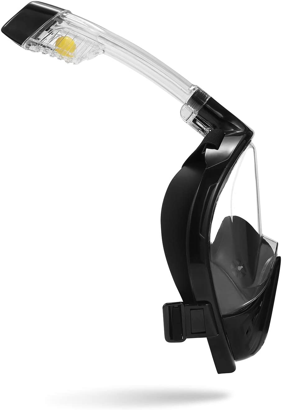 EVA X2 Full-Face Snorkel Diving Mask 180 Globe DUAL Chamber