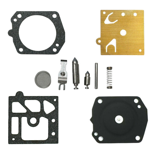 [Walbro K10-HD Stihl MS270 MS290 MS390] Carb Repair Diaphragm Gasket Kit Fits Husqvarna Pioneer Models