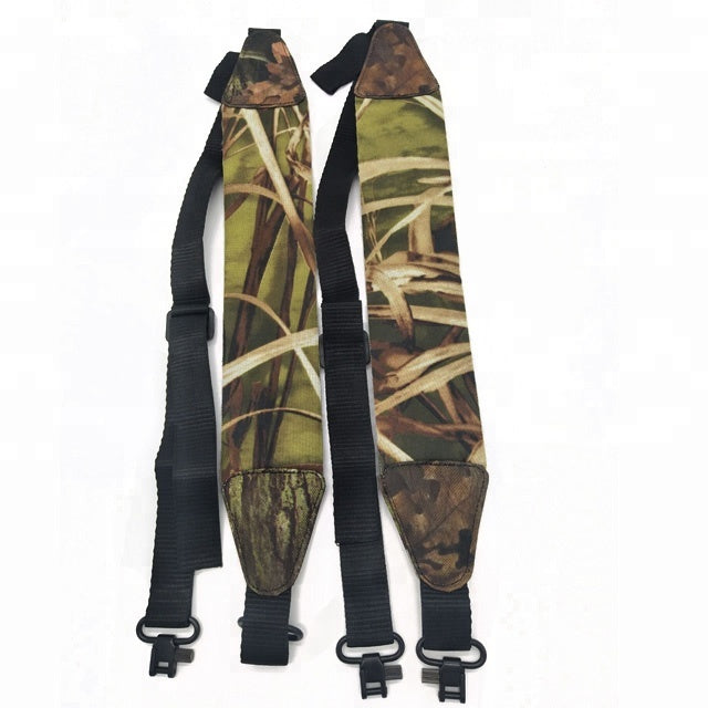 Padded Marsh Camouflage Neoprene 2-Point Gun Shotgun Rifle Sling