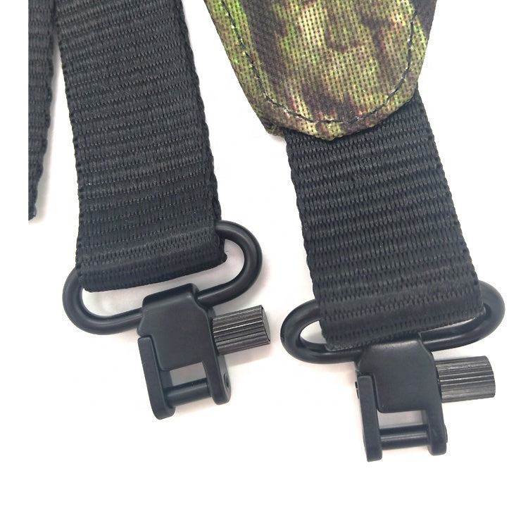 Padded Nylon 2-Point Gun Adjustable Black Shotgun Rifle Sling