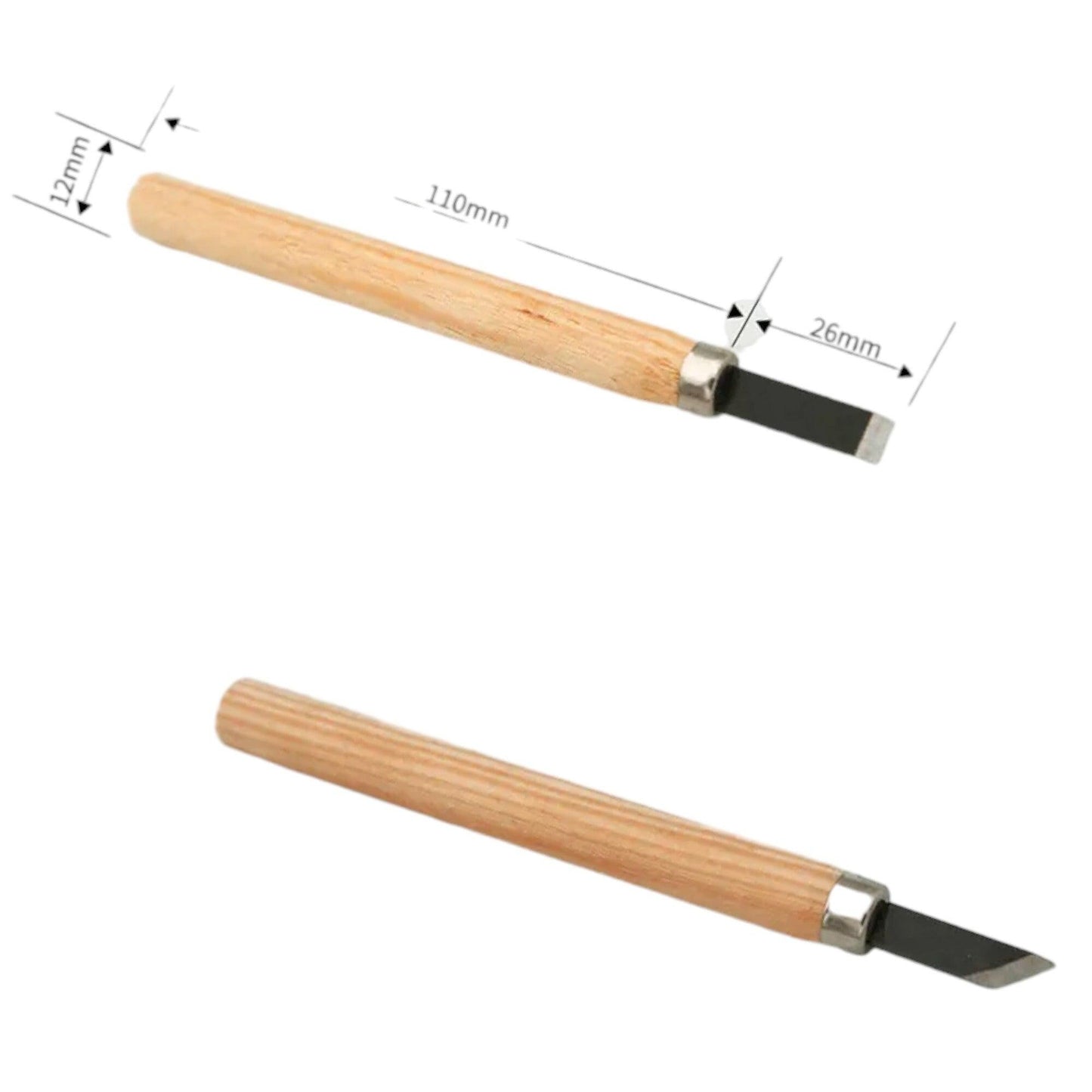 5 Pcs Steel Wood Carving Set | Ultra Light Weight / Durable Student Carving Set