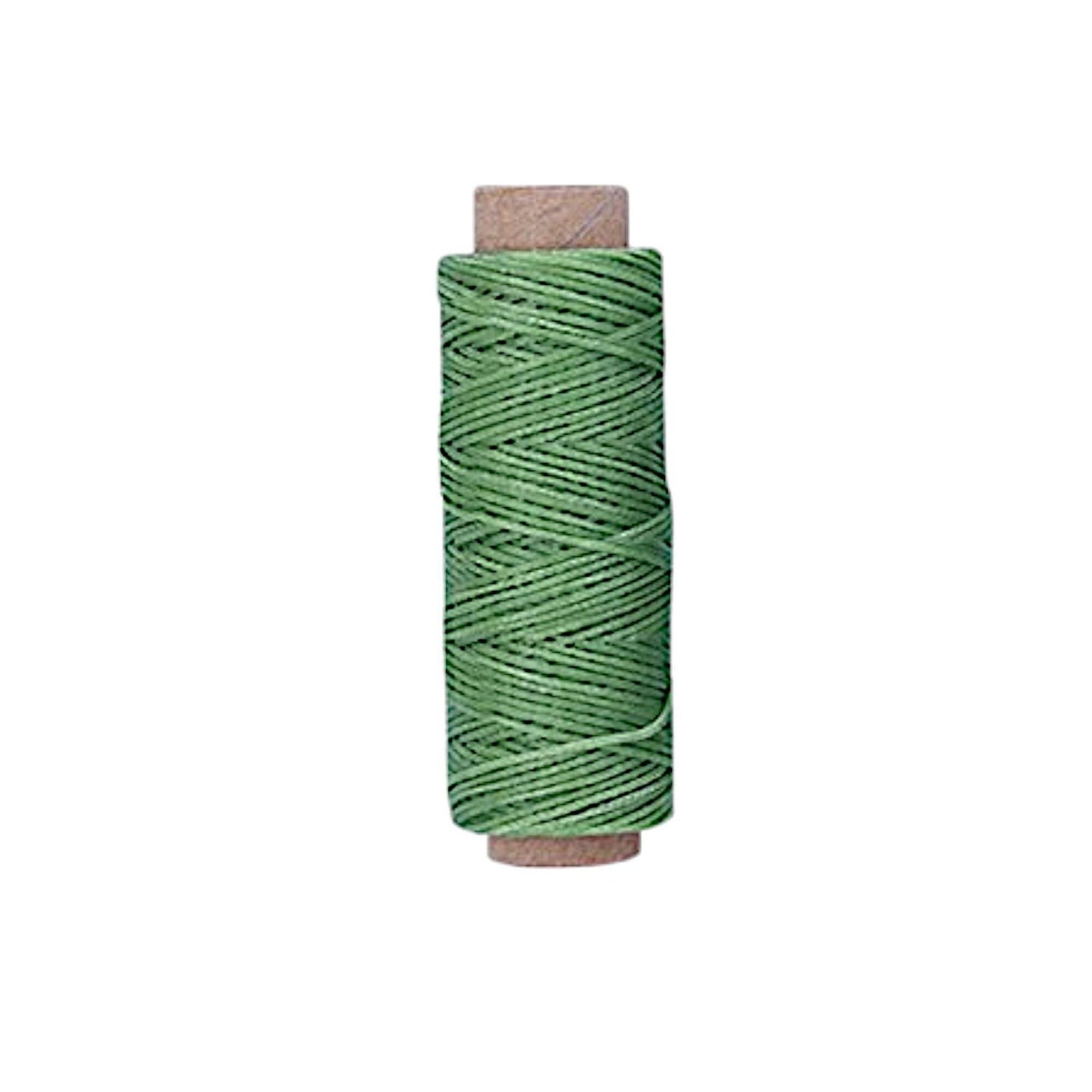 4-Pack [Light Green] Premium Waxed Polyester Thread for Leather Crafting, 1mm x