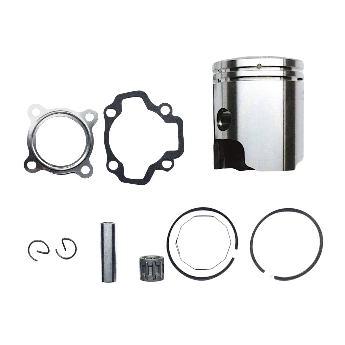 [1981-2009 Yamaha PW50 PY50 G50T] New Replacement Top End Rebuild Kit Compatible with Yamaha