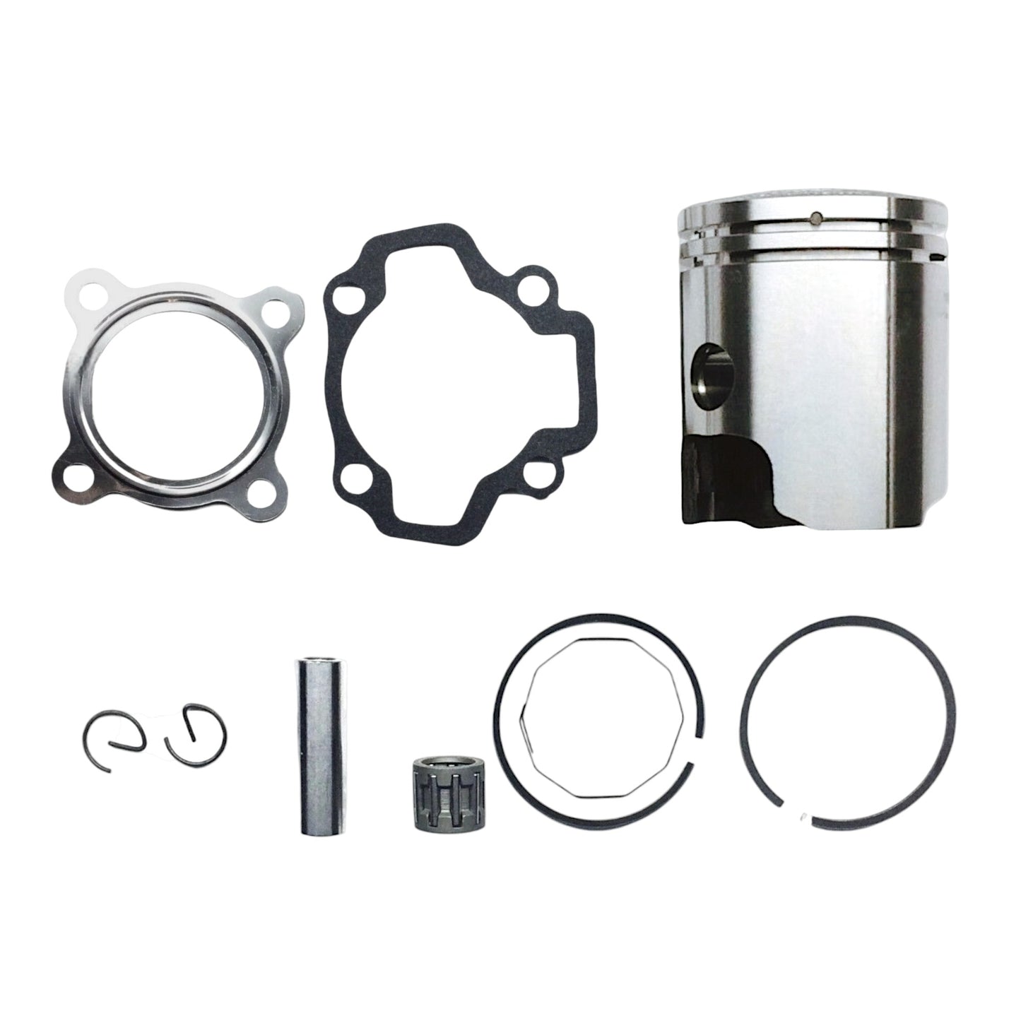 [1981-2009 Yamaha PW50 PY50 G50T] New Replacement Top End Rebuild Kit Compatible with Yamaha